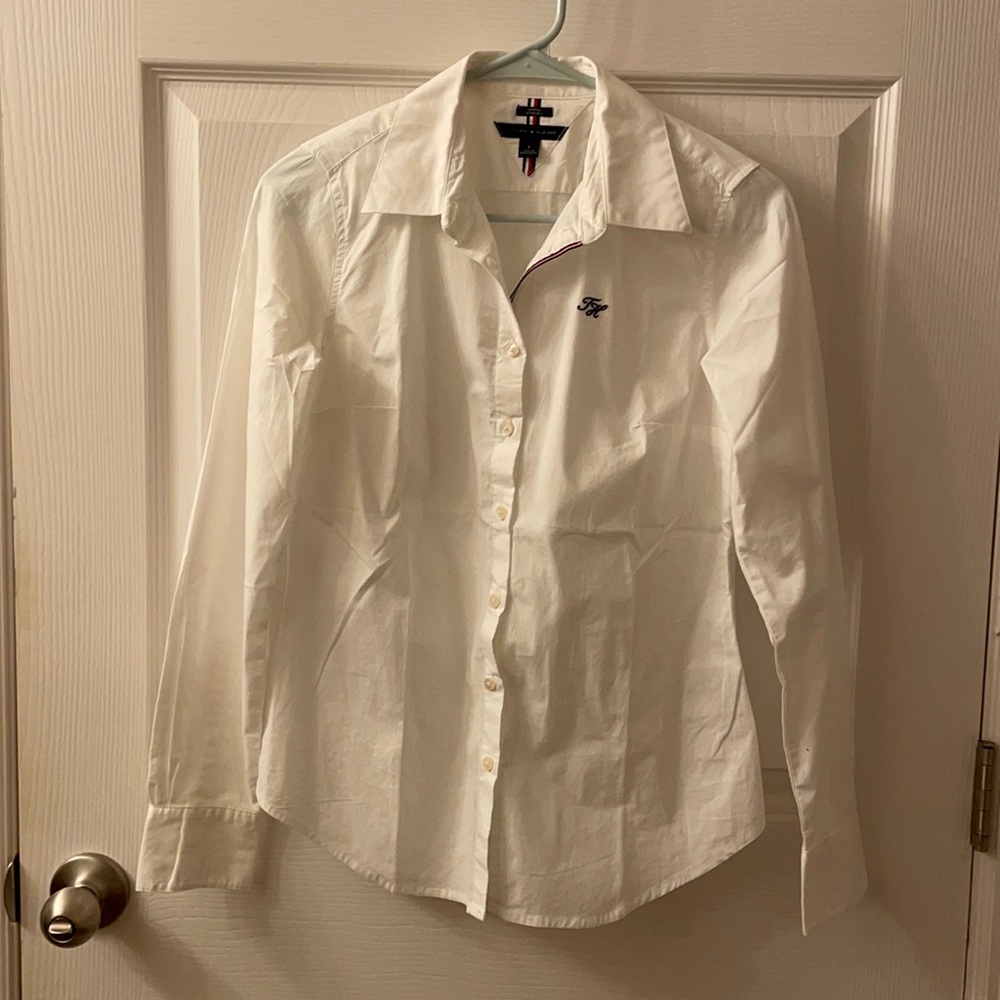 Tommy Hilfiger white dress shirt NWOT